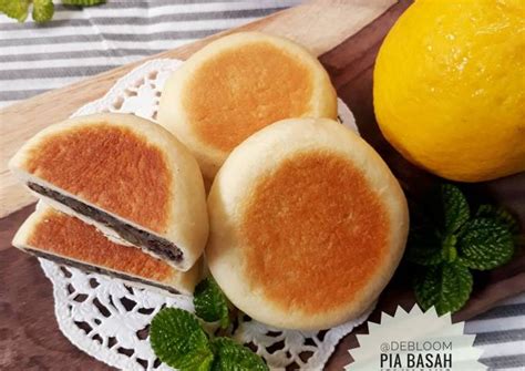 Makanan tradisional ini sangat jarang kita jumpai. Resep 406. Pia Basah Isi Kacang Hijau Praktis #Rabubaru ...
