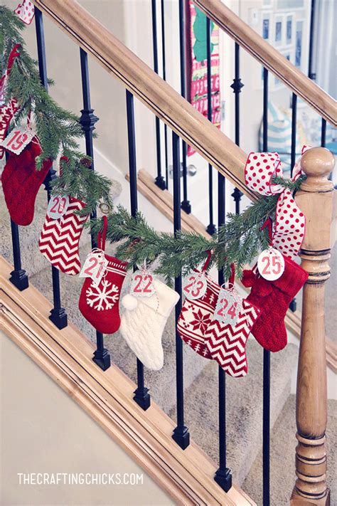 Free returns · expect more. Christmas Stocking Garland Advent Calendar