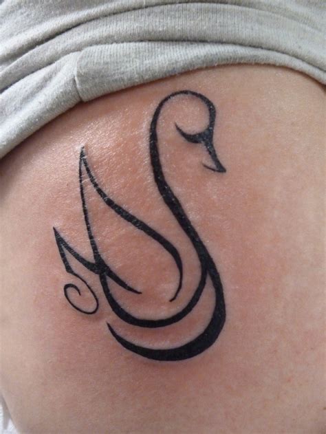 60*105mm you do realize it looks real? Swan Tattoos Designs, Ideas and Meaning | Tattoos For You