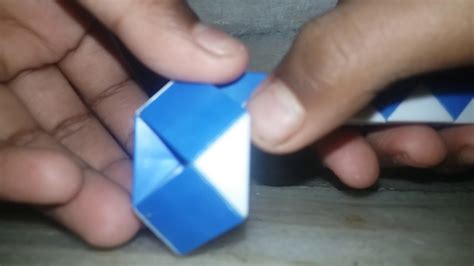 How to make a ball. Snake cube ball in hindi - YouTube