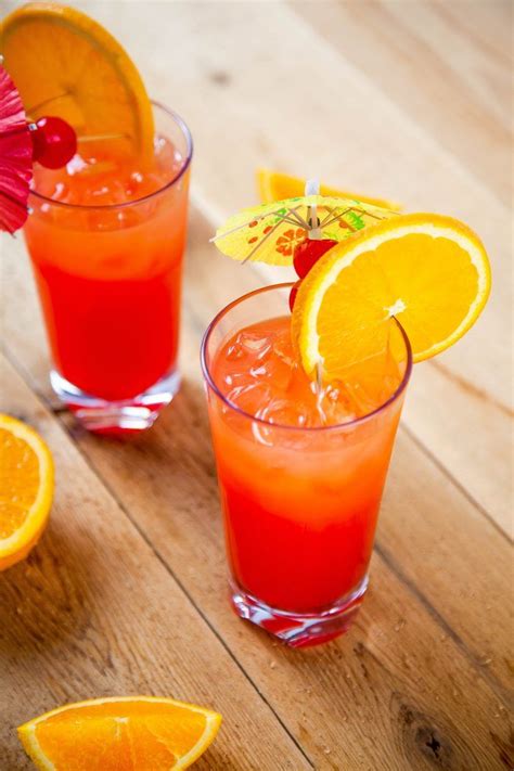 Strawberry puree instead of grenadine adds an earthy sweetness we can't get. Fruity Tequila Drinks / Sparkling Peach Sunrise Mocktail ...