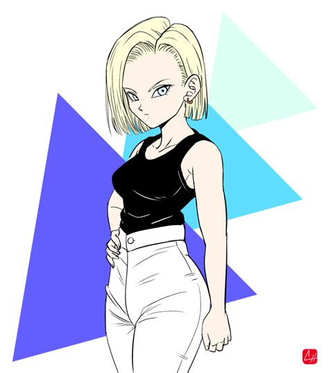 So i will give my theory on this. Safebooru - 1girl android 18 blonde hair blue eyes breasts ...