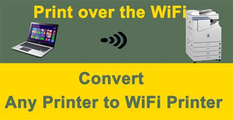 If you want to make your printer available to laptop computers on your network, you can use a wireless router. if you have a question like How Can I turn a wired printer ...