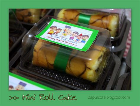 Pada resep ini, bolu pandan gulung berisi selain serikaya. ** DAPUR SOLIA **: Bolu Gulung Mini