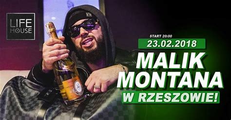 It's time to start measuring music popularity with the only true. Malik Montana w Life House | Koncert Rzeszów. Zobacz kto zagra w Rzeszowie!