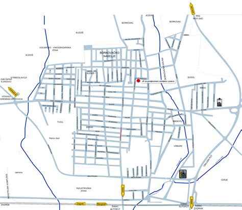 Χάρτης αττικής με δήμους αττικής. Mapa Rume Srbija