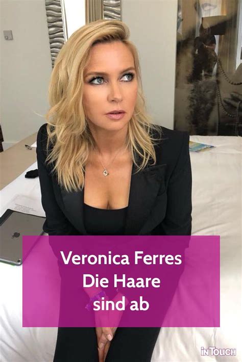 We update gallery with only quality interesting photos. Veronica Ferres: Neuer Look! Sie trägt jetzt einen Bob ...