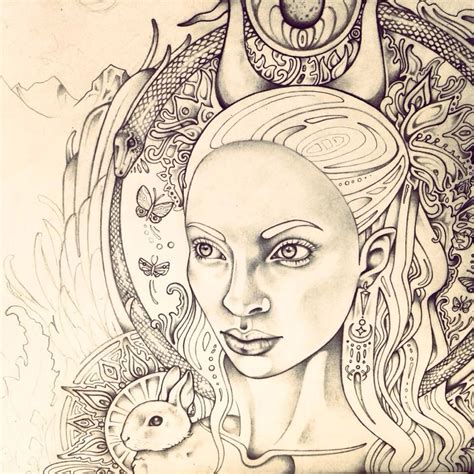 1515 x 2048 jpeg 564 кб. "Ostara" work in progress by Laura Borealisis | Art, Art ...