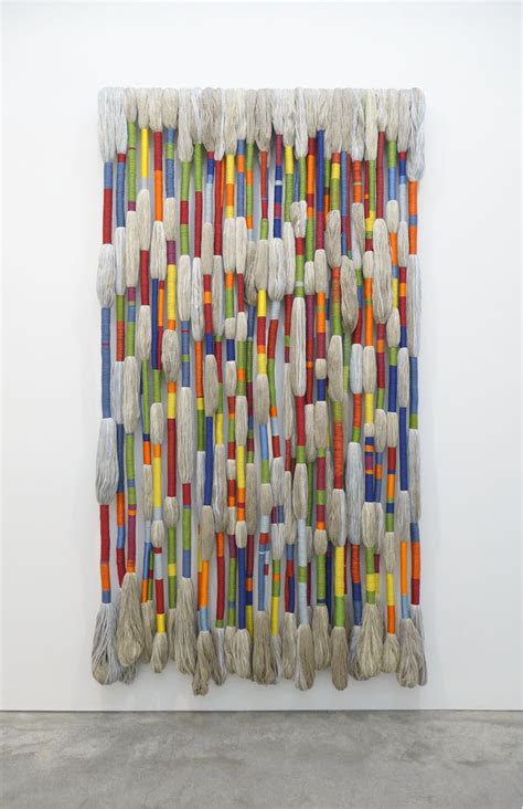 Sheila hicks can make art out of anything. heathwest: " Sheila Hicks " | Tejer tapices, Artistas ...