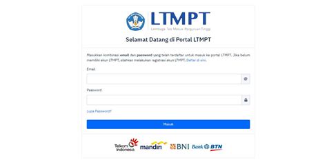 (update minggu, 31 januari 2021, pukul 09.20 wib). Cara Registrasi Akun di Portal LTMPT untuk Daftar SNMPTN 2020, Akses di portal.ltmpt.ac.id ...