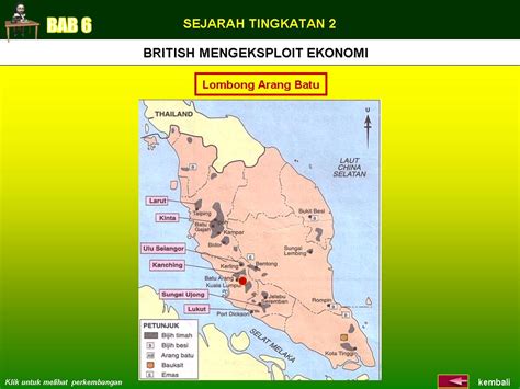 7.2.2 perjanjian london 1824 dan kesannya terhadap alam melayu. SEJARAH TINGKATAN DUA: PERKEMBANGAN PERUSAHAAN PERLOMBONGAN