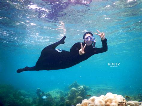 Последние твиты от the hijab & co (@thehijabco). Fitri Aulia - hijabi scubadiving | Hijab fashion, Stylish ...