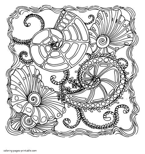 Touching on mindfulness, meditation and mantras we think that art & adult coloring is a fantastic way to stop the brain whizzing and focus on just one thing at hand. Abstract Art Coloring Pages || COLORING-PAGES-PRINTABLE.COM