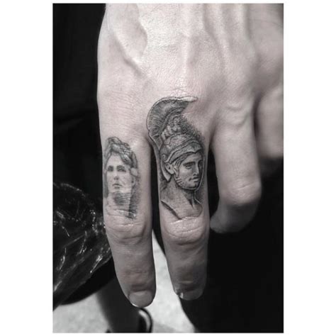 She got the tattoo from artist dr woo in july 2018. Alexander of Macedon Finger tattoo by Dr Woo | Best Tattoo ...