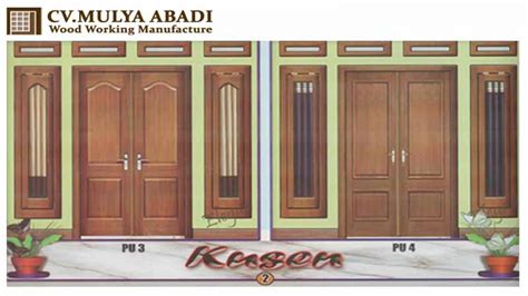 Harga pintu + kusen kamar kayu kamper. Harga Pintu Kayu Kamper Samarinda