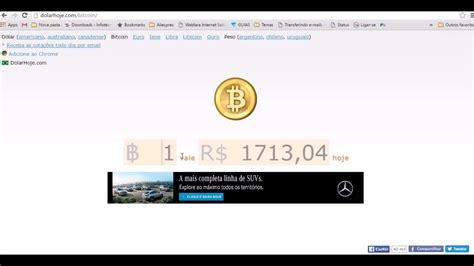See the live bitcoin to us dollar exchange rate. Converter Bitcoin Em Dolar - Currency Exchange Rates