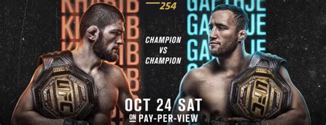 New beginning (3) the ultimate fighter: Uitslagen : UFC 254 : Khabib vs. Gaethje MMA DNA