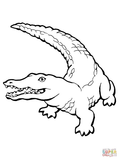 Find thousands of free and printable coloring pages and books on coloringpages.org! Alligators and crocodiles coloring pages download and ...