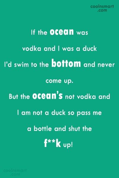 You have a higher chance of becoming an alcoholic if it runs in your family. 28 Most Popular Alcohol quotes & Images - Wish Me On