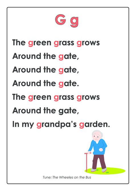 The letter g song by have fun teaching is a great way to learn all about. ABC Songs - Letter G - KidsPressMagazine.com | Letter g ...