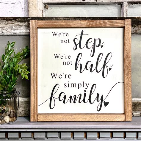 Were Not Step Were Not Half Were Simply Family . Simply | Etsy