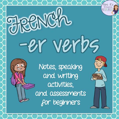 French worksheets for vocabulary and verbs | Learn french ...