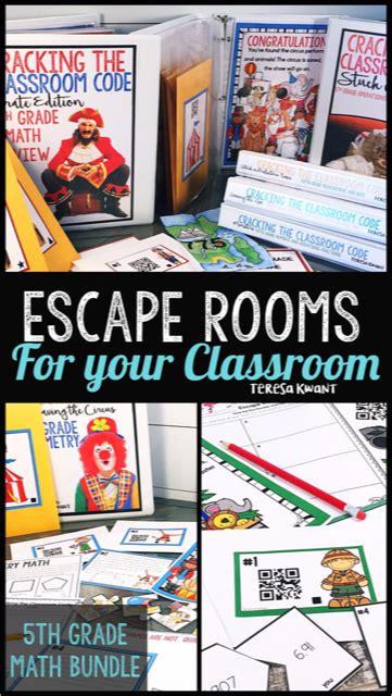 Cracking the Classroom Code™ 5th Grade Math Bundle Escape ...