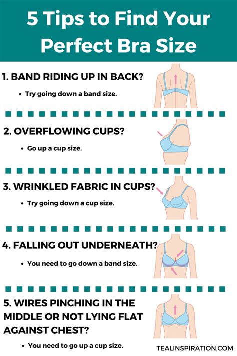 There is no such thing as your one true bra size. 5 Tips to Find Your Perfect Bra Size - Teal Inspiration