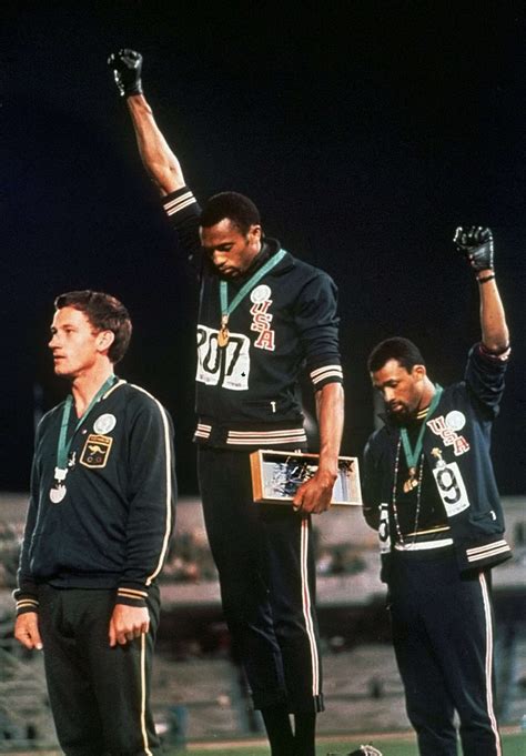 From wikipedia, the free encyclopedia. The Black Power Salute of the 1968 Olympics