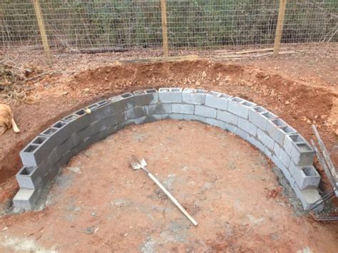 (see below for a shopping list and tools.)subscribe to t. How To Build A Round Fire Ring Out Of Cinder Blocks With ...