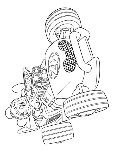 Every decal is made to order. Kids-n-fun.com | Coloring page Mickey Mouse and de ...