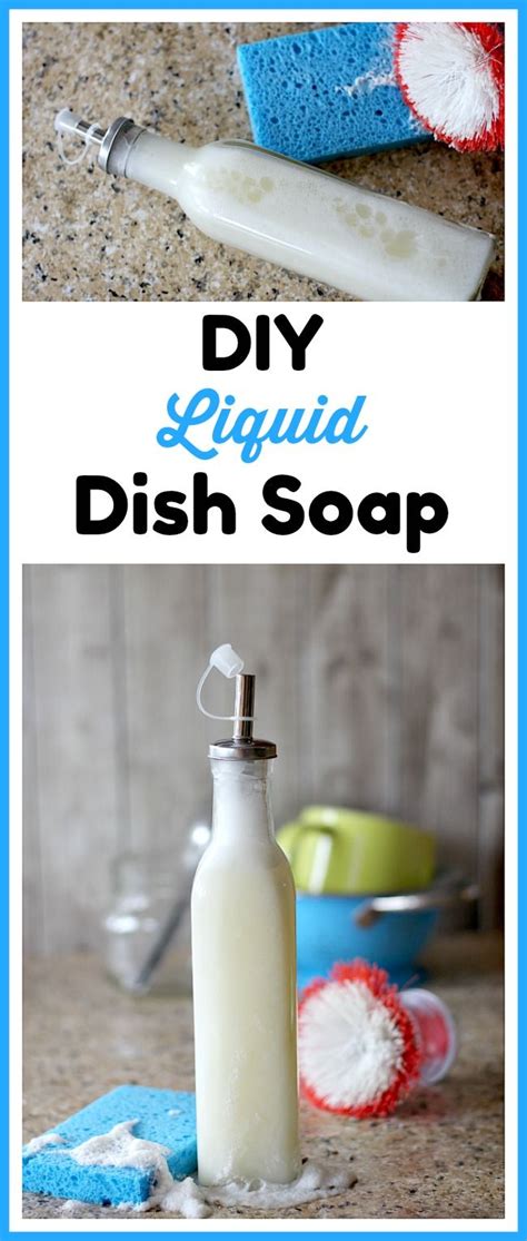 You're going to get a bit of suds and it has real grease cutting abilities. DIY Liquid Dish Soap- All-Natural Homemade Soap | Homemade ...