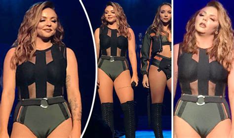 She masturbates and pisses on the floor. Little Mix's Jesy Nelson suffers unfortunate camel toe on ...