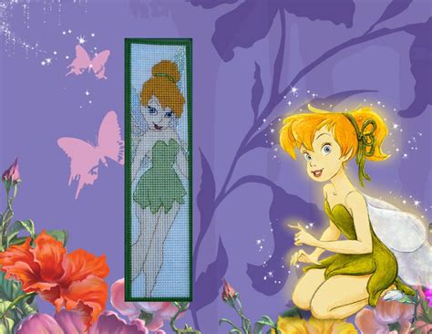 Check spelling or type a new query. Made by Marian. Bookmark Tinkerbell embroidered on plastic ...