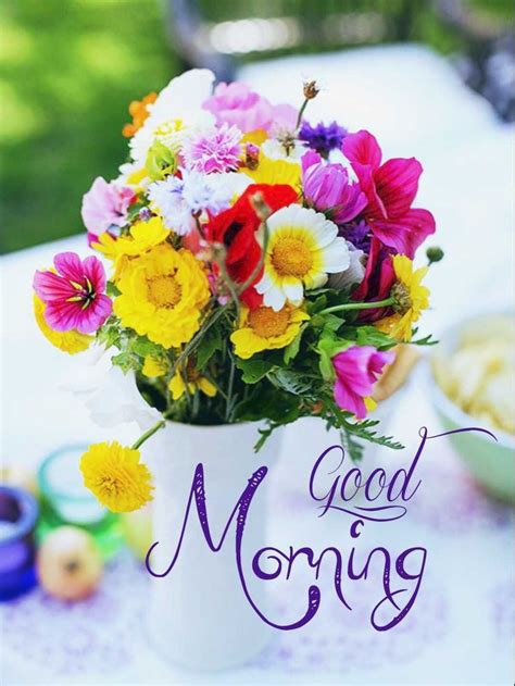 With a beautiful picture you can make a loved one joy in the this article is free good morning flowers images with text, sayings or greetings that you can download or. Good Morning Flowers in 2020 | Good morning flowers ...