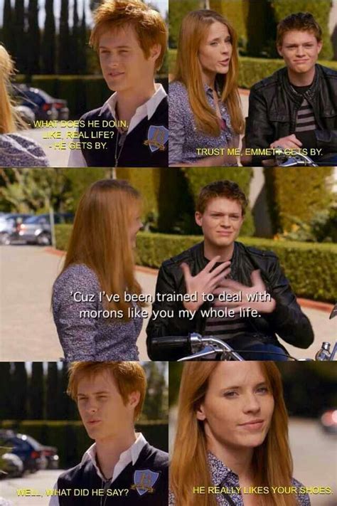 Can you find someone else on the planet to be your girlfriend besides my ex girlfriend? Switched at Birth funny moments | Switched at birth quotes ...