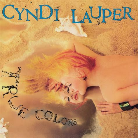 True colors = colores verdaderos ‎ (lp, album, promo). Cyndi Lauper - True Colors (Limited Coloured Vinyl ...