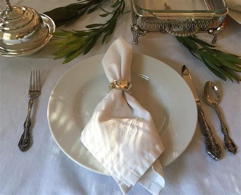 Check spelling or type a new query. Simple place setting, monogram + silver | Formal place ...