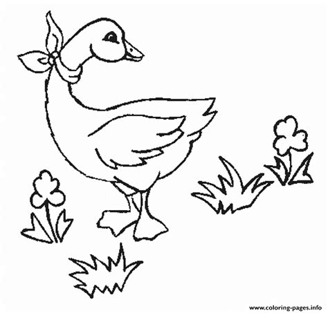 Kids Printable Animal S Goose5789 Coloring Pages Printable