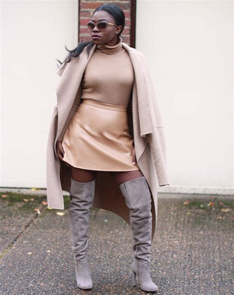 The wise up camel over the knee boots will always be a smart choice! MUTED TONES - Mirror Me | London Fashion, Travel ...