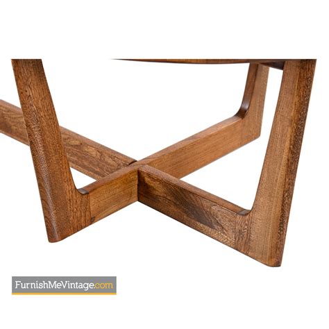 A mid century modern design, the amoeba coffee table offers a pleasing focal point to your space. Amoeba Coffee Table - Solid Oak Walnut Boomerang Freefrom Design
