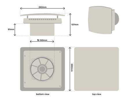 Exhaust fan size for bedroom. Ceiling Exhaust Fans - Ceiling Mount Exhaust Fan ...