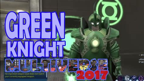 This time without factory support, no marketing. DCUO Green Knight - YouTube