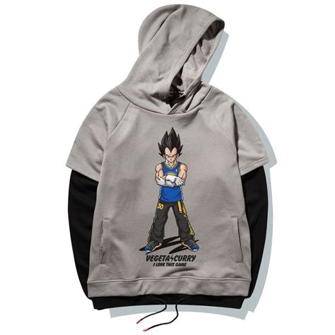 Shop dragon ball hoodies created by independent artists from around the globe. Cool Dragon Ball Vegeta Hoodie DBZ Gray Pullover ...