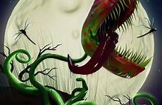 carnivorous plant plants monster eating drawing man jassar 3d visitar choose board