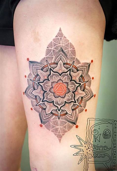 See more ideas about tattoo designs, mandala tattoo, tattoos. 25 Trippy Geometric Tattoos (Photo Gallery) - Karma Jello