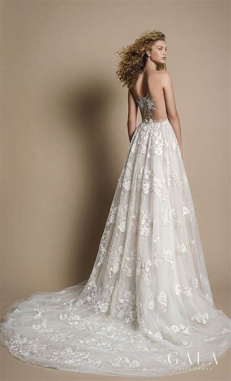 Die mode und die wahl des brautkleid bei der hochzeit bleibt die. galia lahav gala 2019 braut dünner bügel schatzausschnitt ...