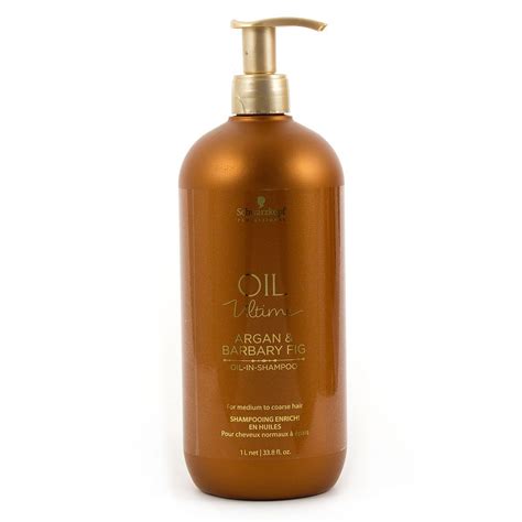 Schwarzkopf Oil Ultime Argan & Barbary Fig Shampoo 1000ml - Dry Hair ...