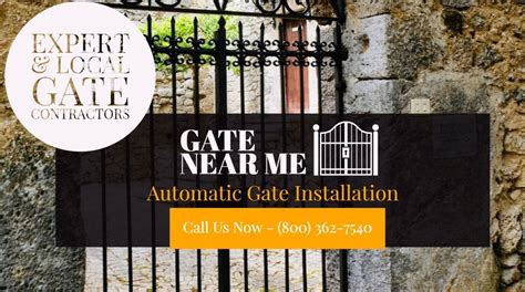 If your vehicle is at risk, or you want to be extra precautious with your. Automatic Gate Installation - Gate Near Me (800) 362-7540