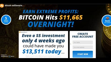 5 picoin = 0.151958 us dollar: Bitcoin Millionaire Pro Review, Cloned SCAM Exposed ...